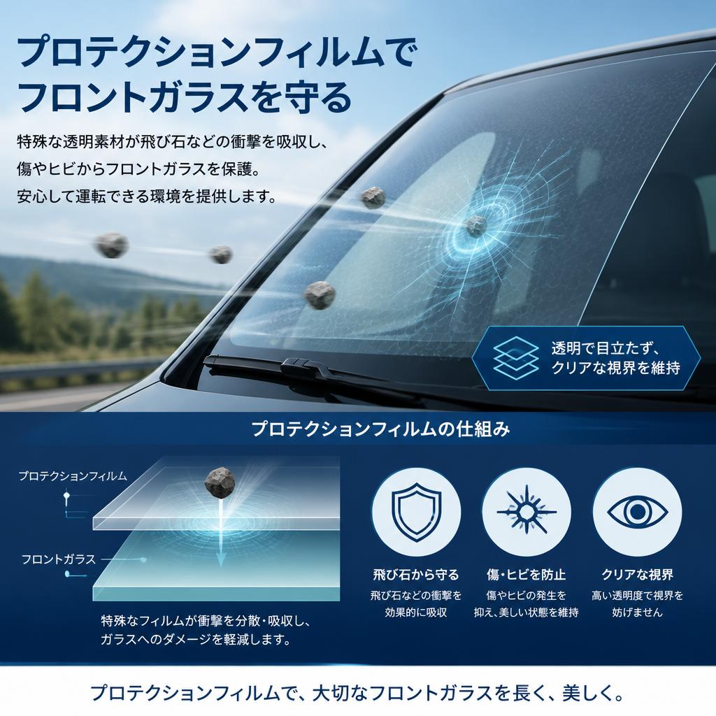 プロテクションフィルムの効果