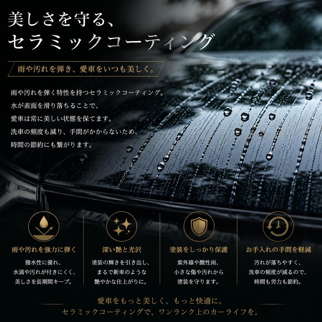 驚異の撥水性