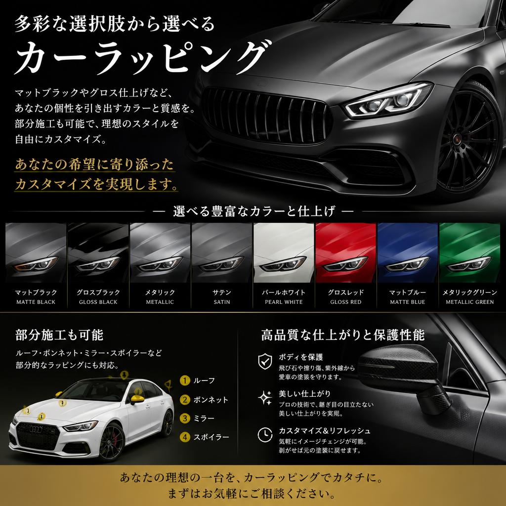 3. デザインカスタマイズの自由
