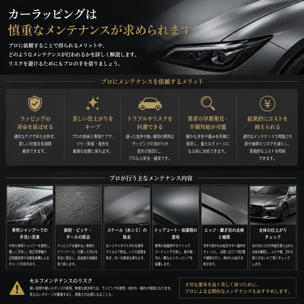 プロによるメンテナンスのメリット