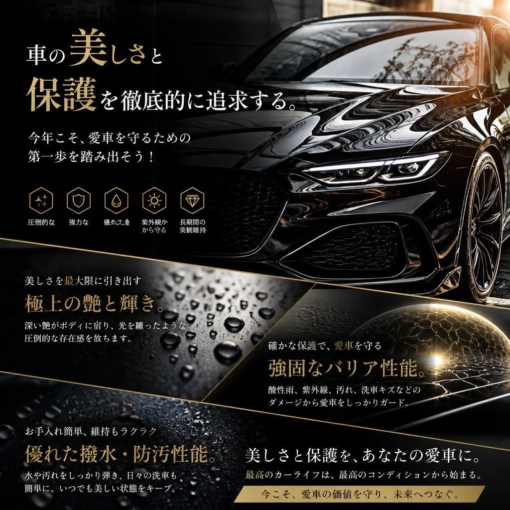 鉄粉除去の重要性　福岡でコーティングは株式会社Xceed Design Garage