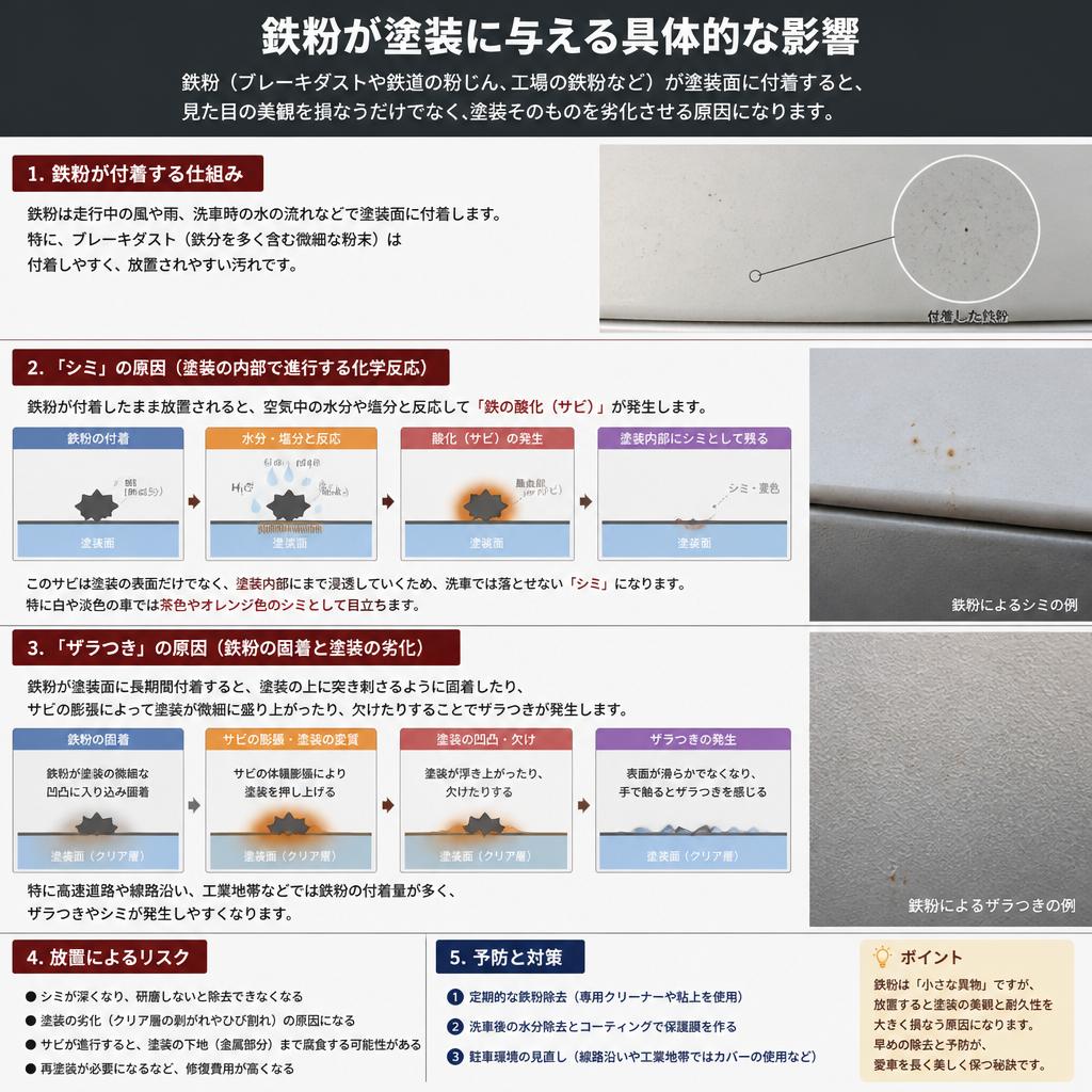 2. 鉄粉が引き起こす問題とは？