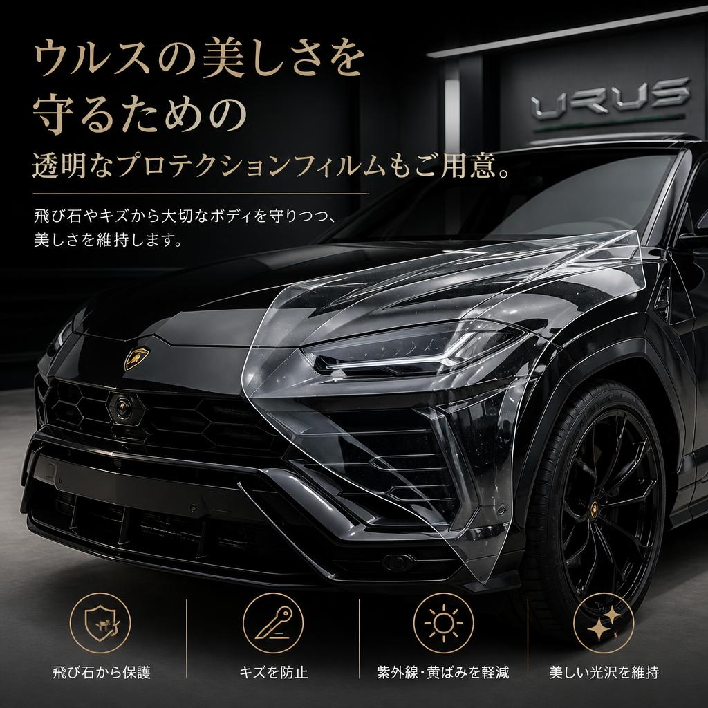 プロテクションフィルムでさらなる保護