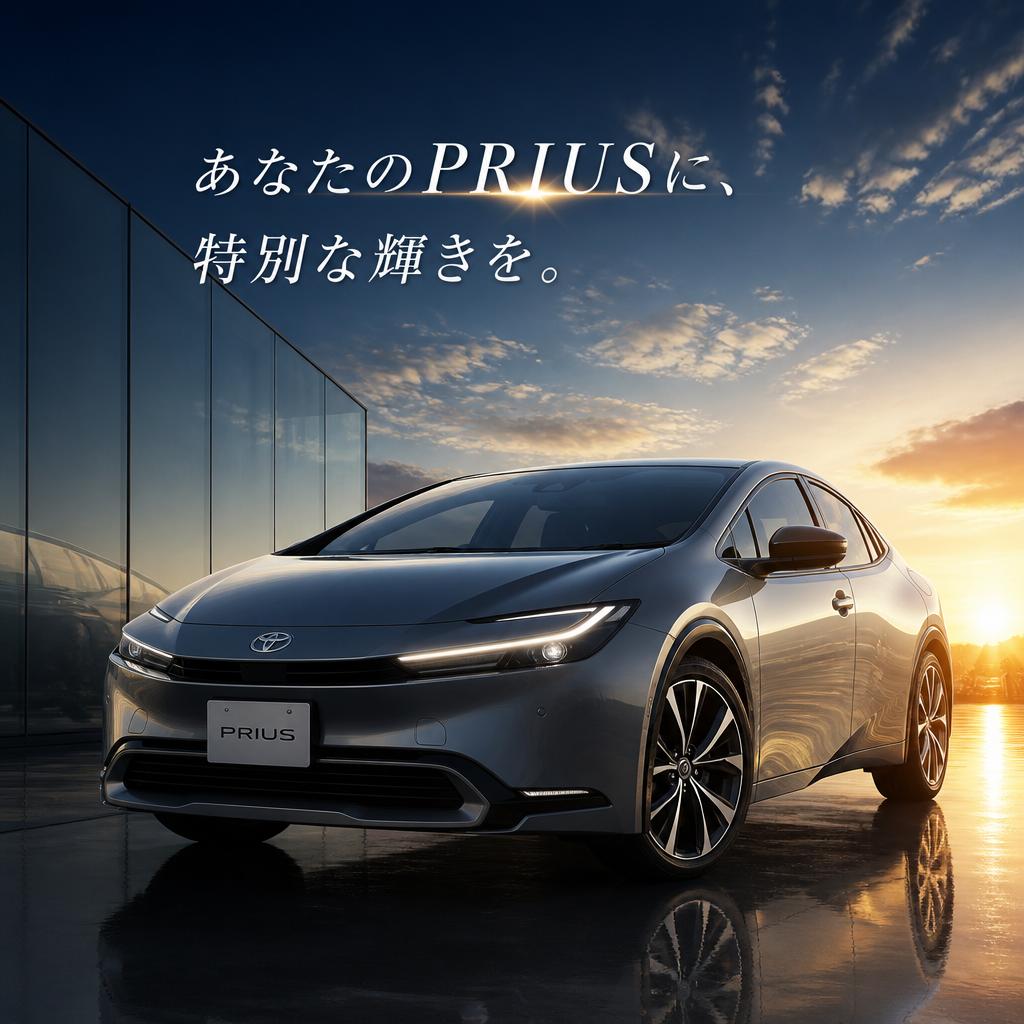 あなたのPRIUSに、特別な輝きを。福岡でカーラッピングは株式会社Xceed Design Garage
