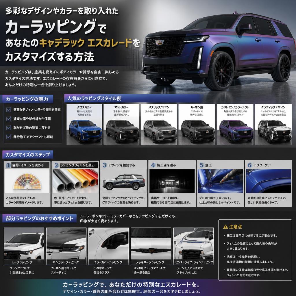カーラッピングでできること