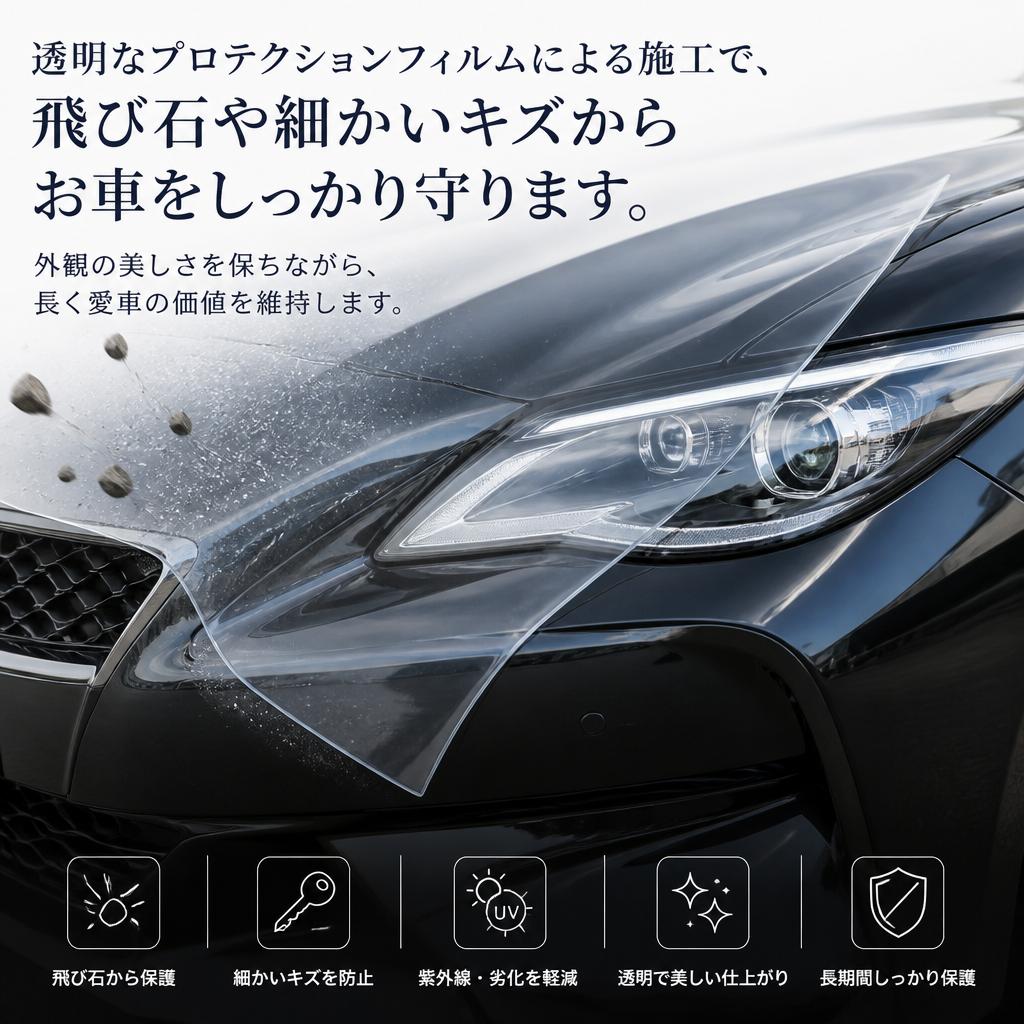 車の保護と美しさを両立
