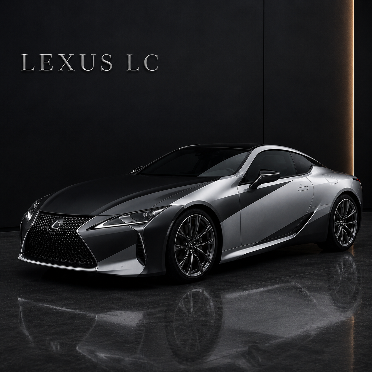 LEXUS LCを、真のアートへと昇華させるカーラッピング。福岡でカーラッピングは株式会社Xceed Design Garage