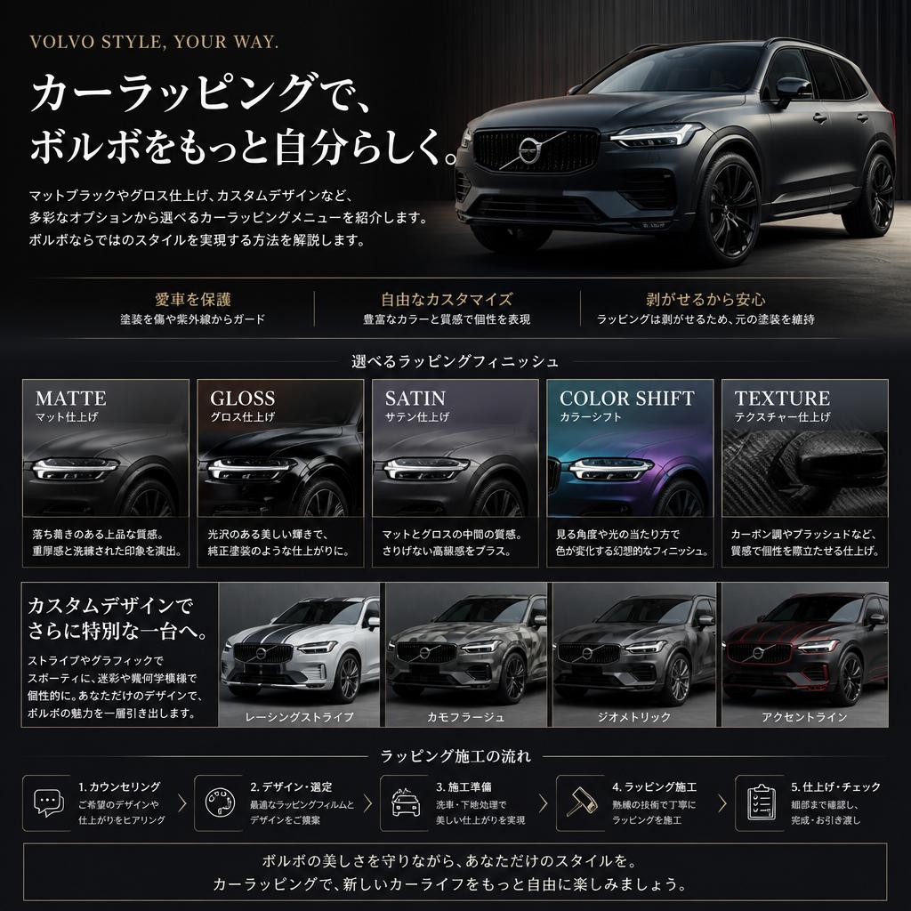 豊富なデザインオプション