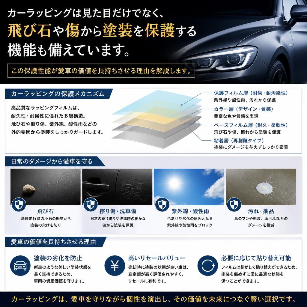高い保護性能