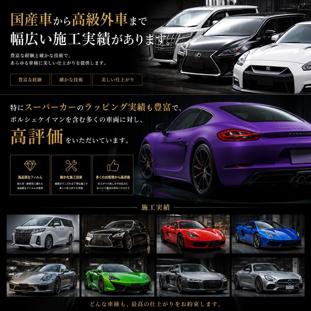 豊富な施工実績