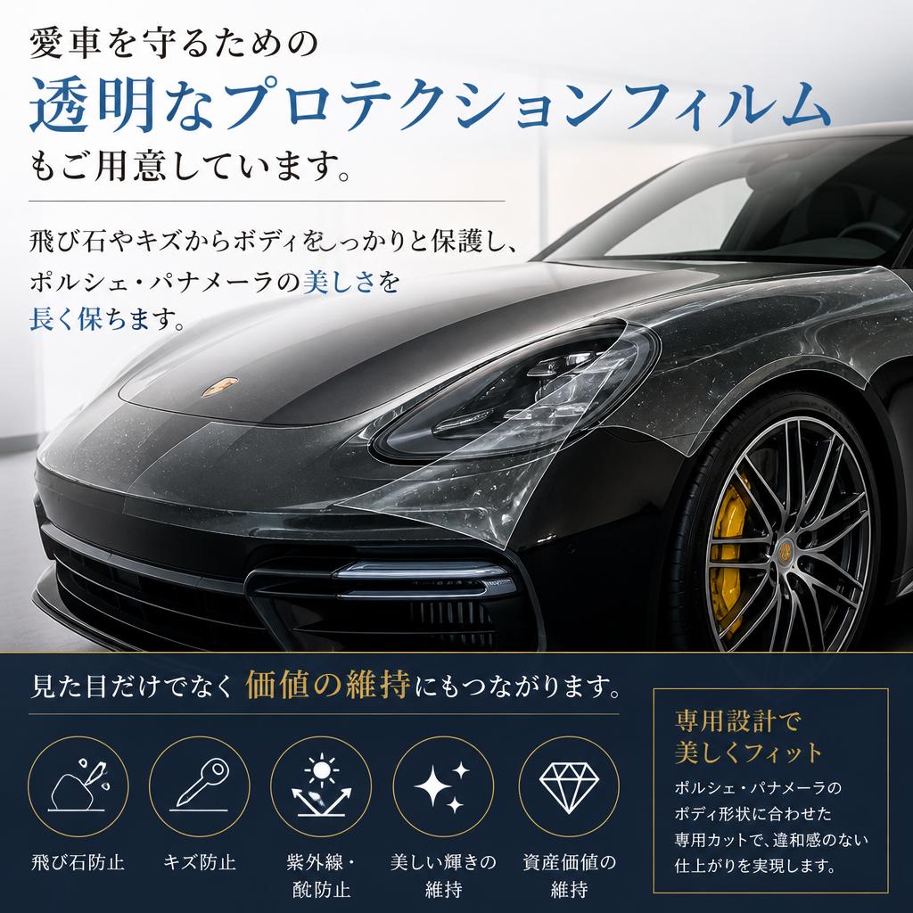 プロテクションフィルムで価値を守る
